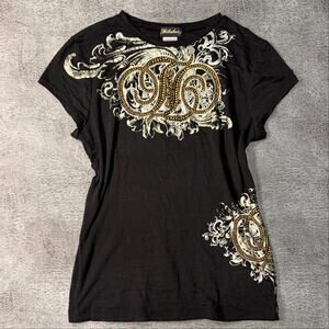 Fabulosity Y2k Graphic Embellished Tee